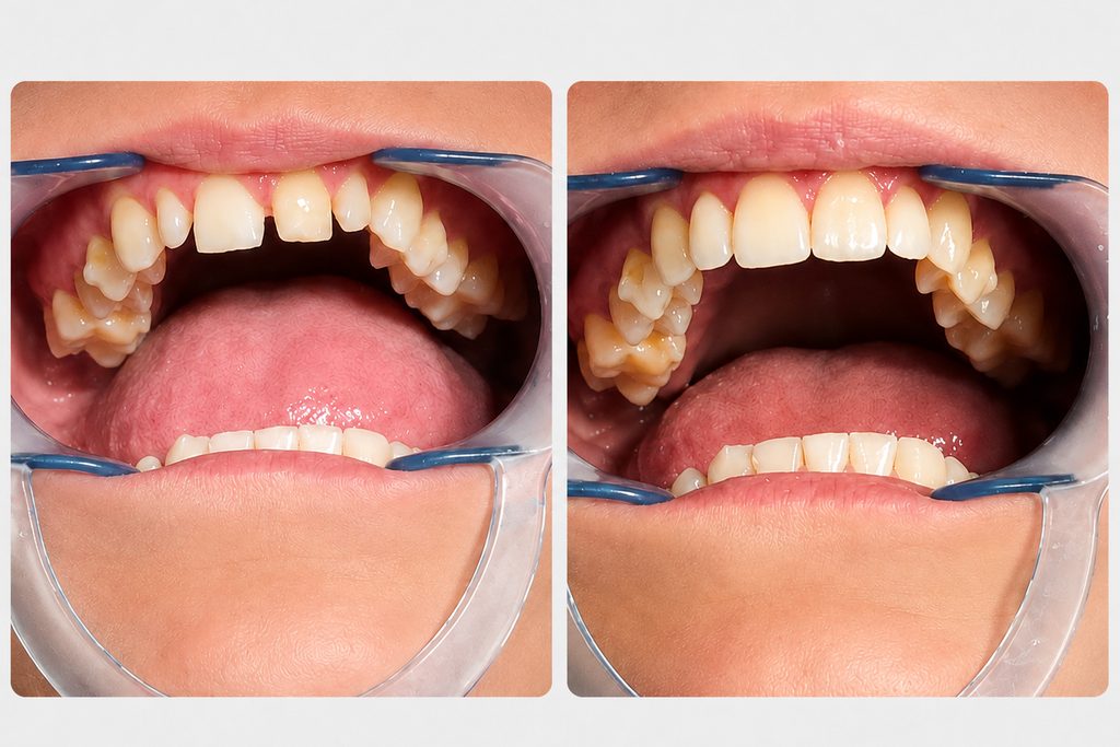 Carillas — Carillas de porcelana: rehabilitación estética